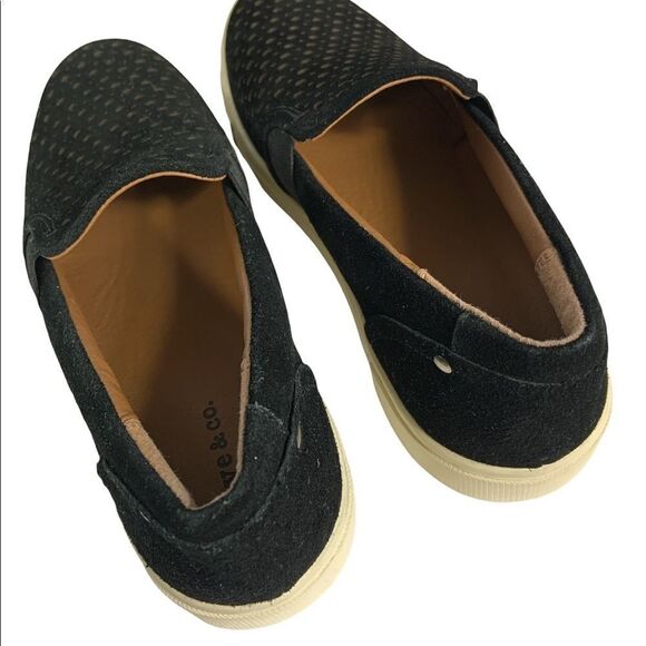 𝅺frye & Co Suede Leather Slip on Sneakers - Picture 3 of 7